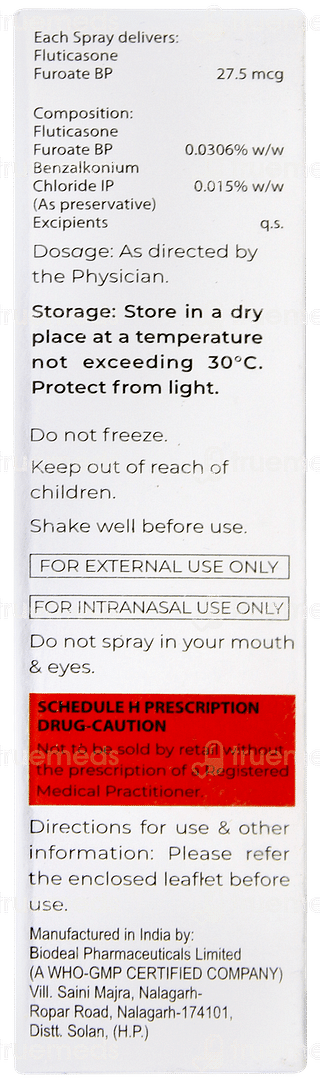 Flutiways Nasal Spray 16gm