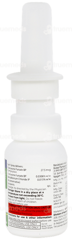 Flutiways Nasal Spray 16gm
