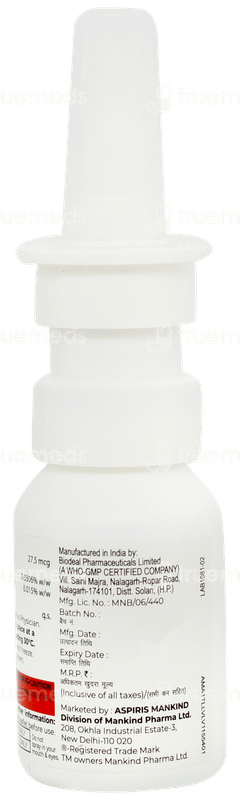 Flutiways Nasal Spray 16gm