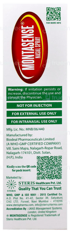 Montasense Nasal Spray 10Ml