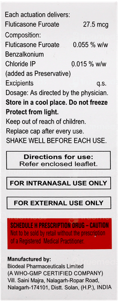 Axunil Nasal Spray 9Gm