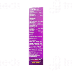 Fluticatone Azf 140/7.5 MCG Nasal Spray 7 ML Fluticatone Azf 140/7.5 MCG Nasal Spray 7 ML