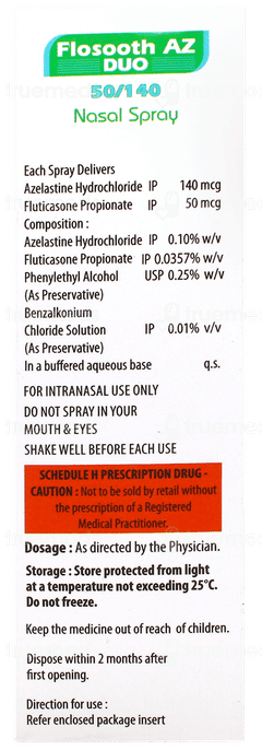 Flosooth Az Duo Nasal Spray 9.8ml
