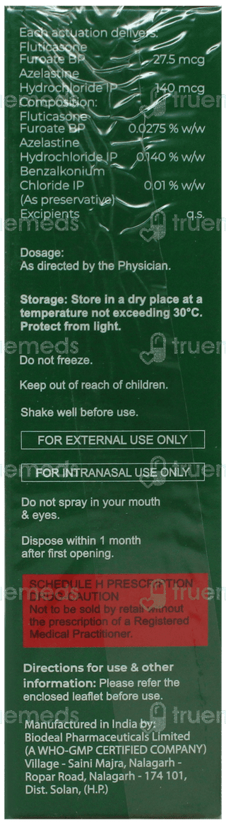 Flutiways Az Nasal Spray 7Gm