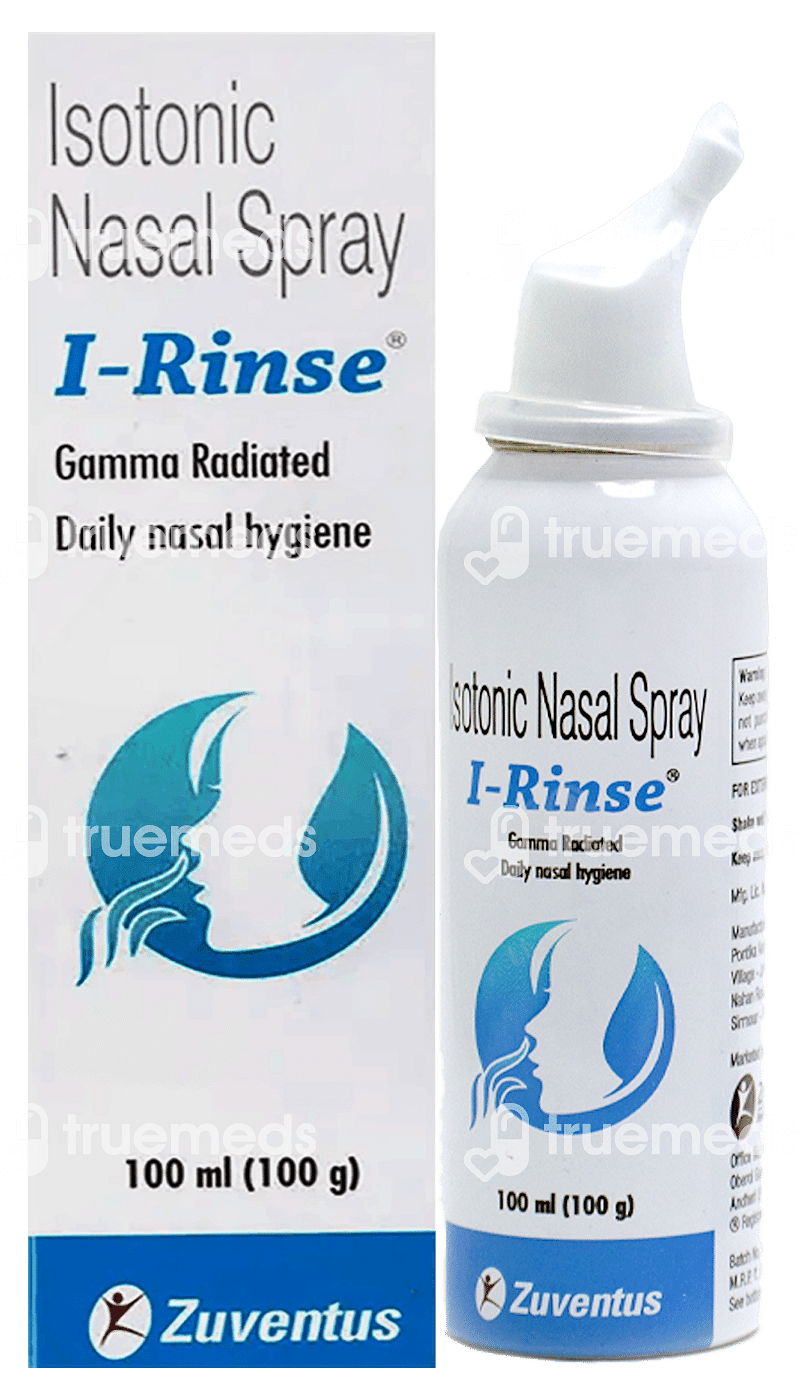 I Rinse Nasal Spray 100 Ml - Uses, Side Effects, Dosage, Price | Truemeds