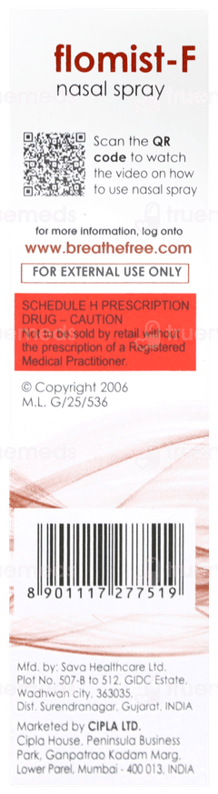 Flomist F Nasal Spray 6gm Flomist F Nasal Spray 6gm