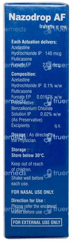Nazodrop Af Nasal Spray 9.8gm