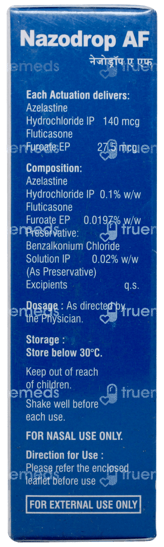Nazodrop Af Nasal Spray 9.8gm