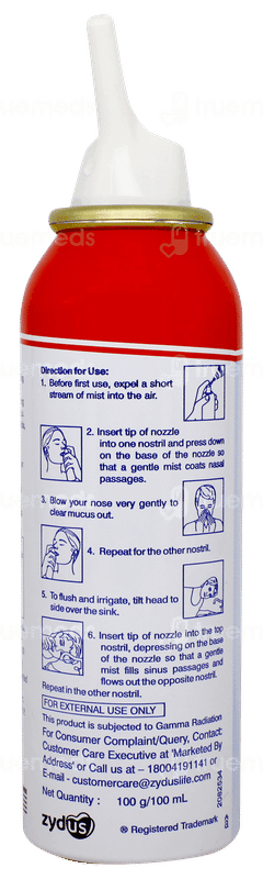Nasoclear Ultra Wash Nasal Spray 100ml