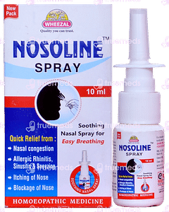 Wheezal Nosoline Nasal Spray 10ml