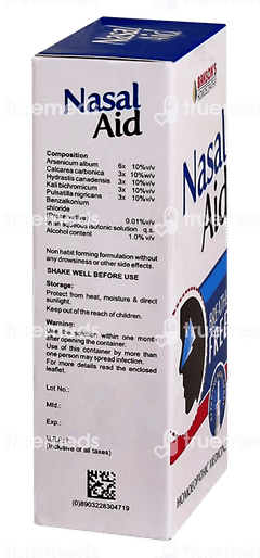 Baksons Nasal Aid Spray 10ml