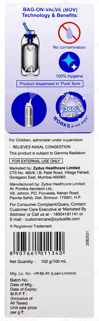 Nasoclear Hd Nasal Spray 100ml