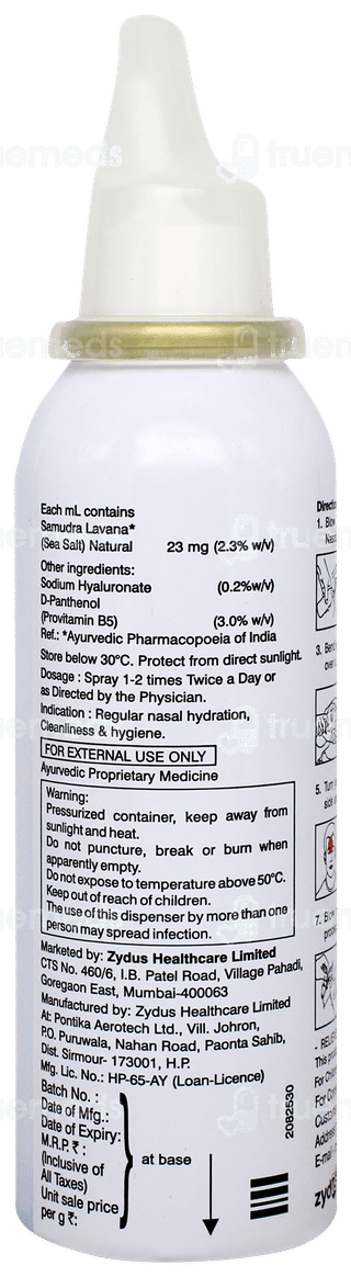 Nasoclear Hd Nasal Spray 100ml