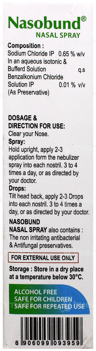 Nasobund Nasal Spray 10Ml