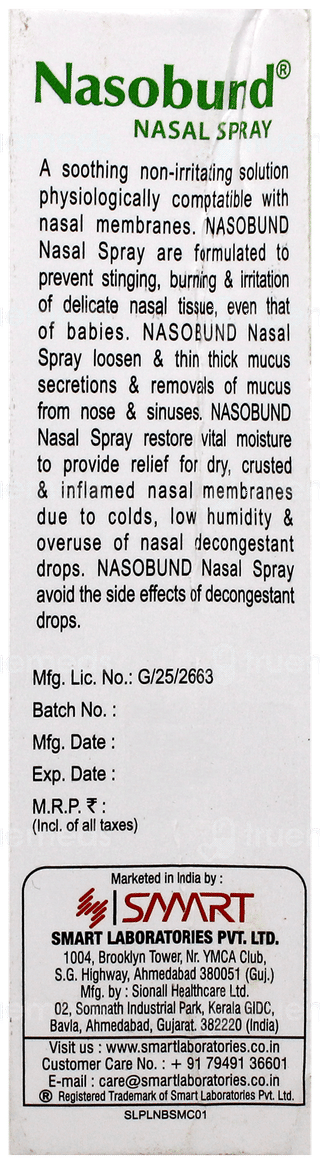 Nasobund Nasal Spray 10Ml
