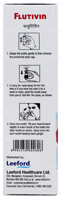 Flutivin Nasal Spray 6gm
