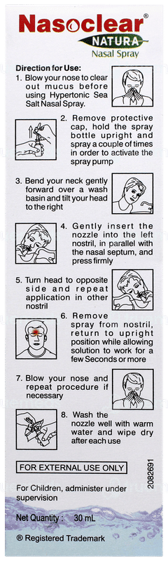 Nasoclear Natura Nasal Spray 30ml