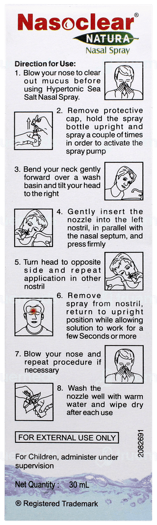 Nasoclear Natura Nasal Spray 30ml