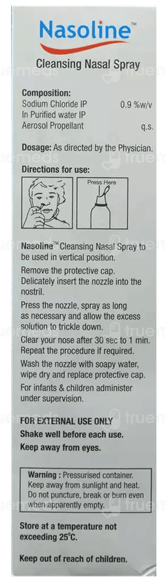 Nasoline Nasal Spray 100Ml
