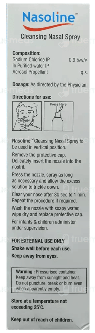 Nasoline Nasal Spray 100Ml