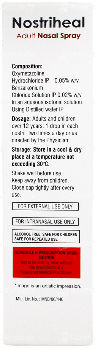 Nostriheal Adult Nasal Spray 10ml