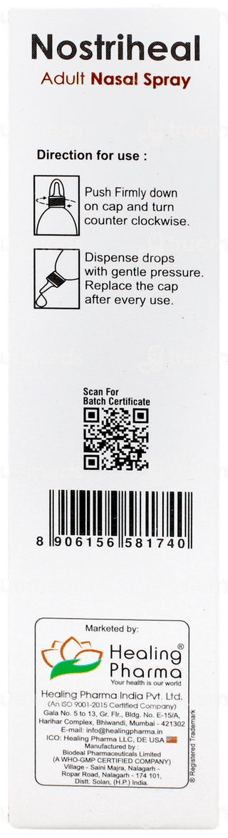 Nostriheal Adult Nasal Spray 10ml