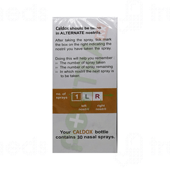Caldox Nasal Spray 30mdi Caldox Nasal Spray 30mdi