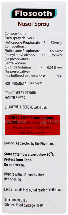 Flosooth Nasal Spary 10ml Flosooth Nasal Spary 10ml