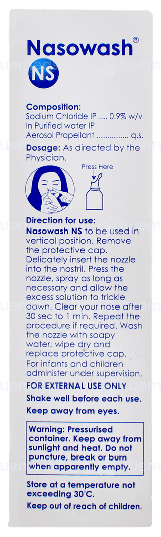 Nasowash Ns Nasal Spray 100ml