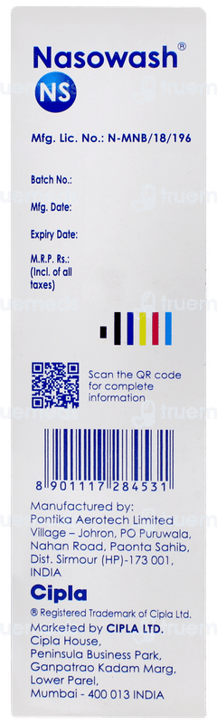 Nasowash Ns Nasal Spray 100ml