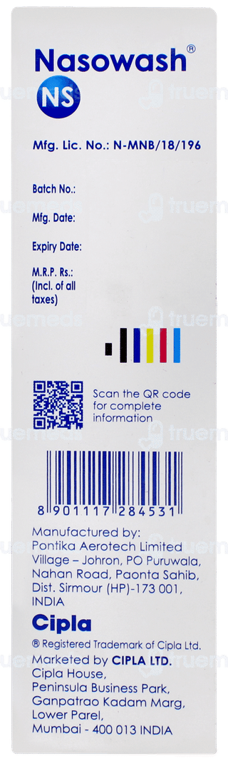 Nasowash Ns Nasal Spray 100ml