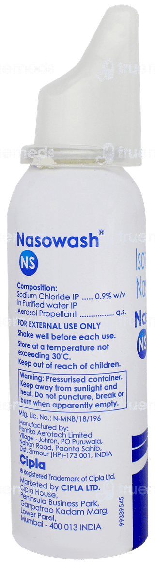 Nasowash Ns Nasal Spray 100ml