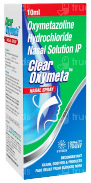 Clear Oxymeta Nasal Spray 10ml