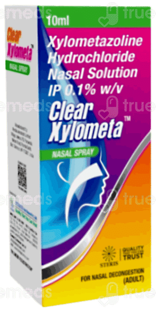 Clear Xylometa Nasal Spray 10ml
