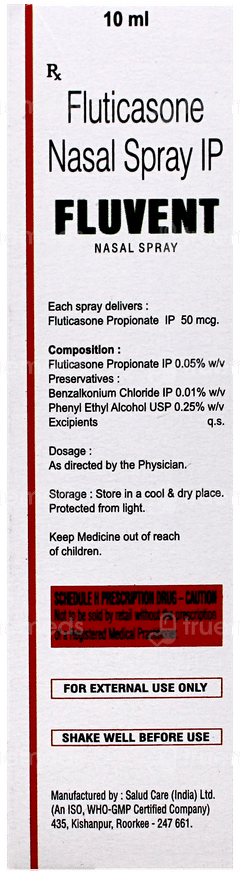 Fluvent Nasal Spray 100Mdi Fluvent Nasal Spray 100Mdi
