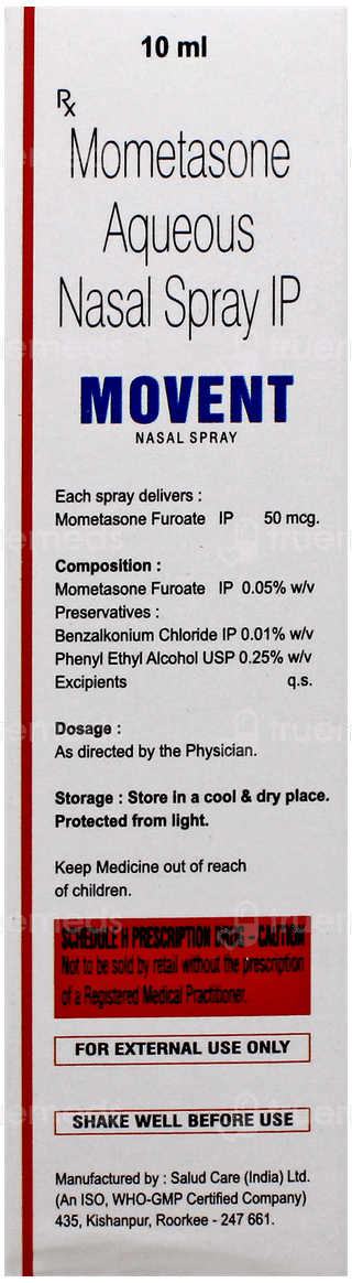 Movent Nasal Spray 100Mdi