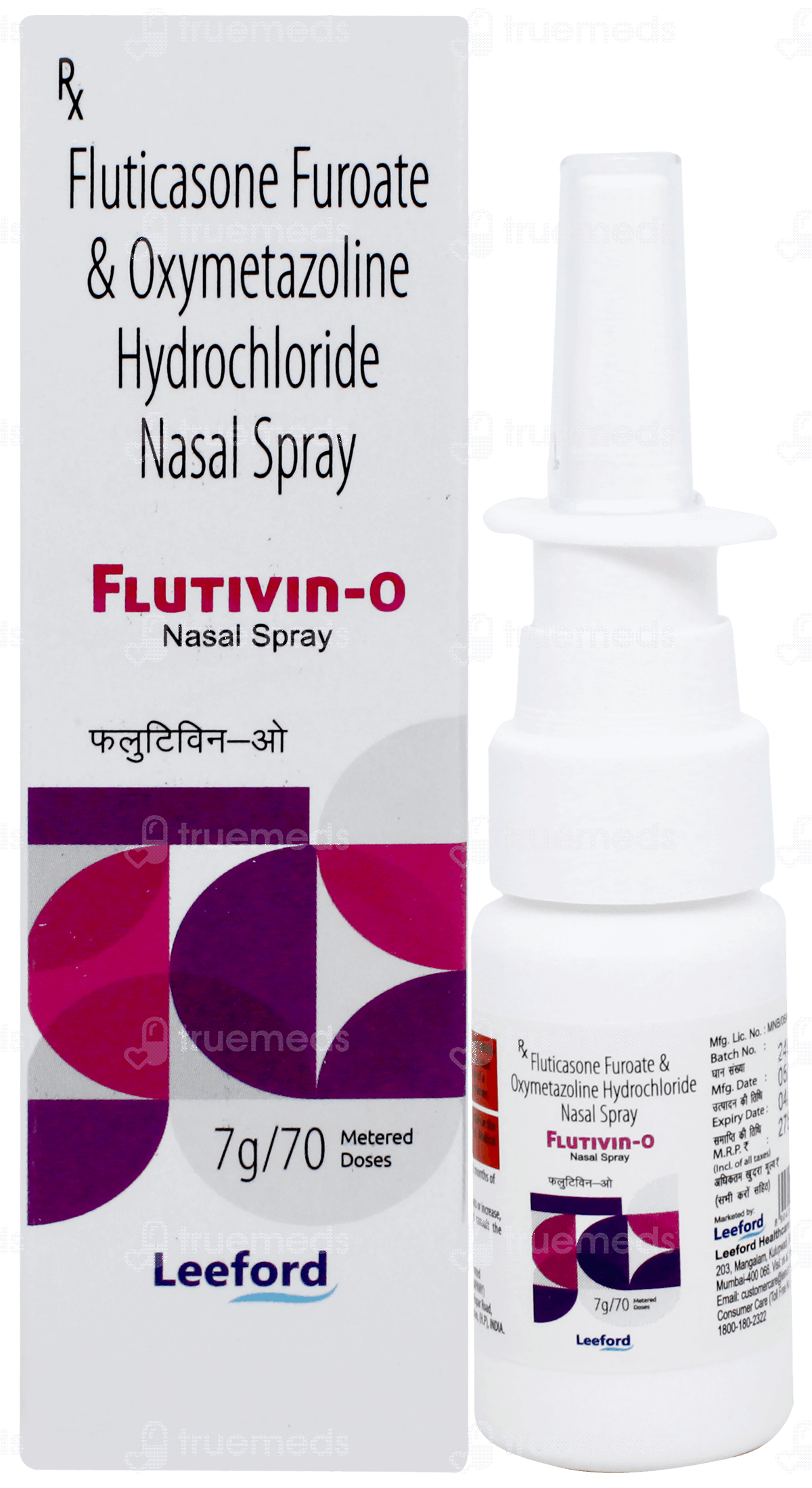 Fluvin Injection Flutivin O Nasal Spray 7gm - Uses, Side Effects, Dosage, Price | Truemeds