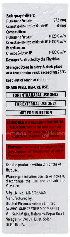 Flutivin O Nasal Spray 7gm Flutivin O Nasal Spray 7gm