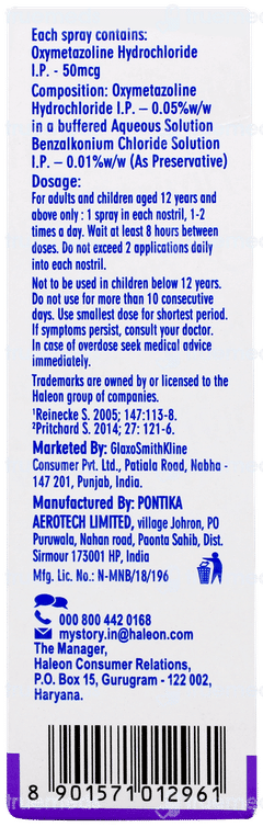 Otrivin Advance New Nasal Spray 10gm