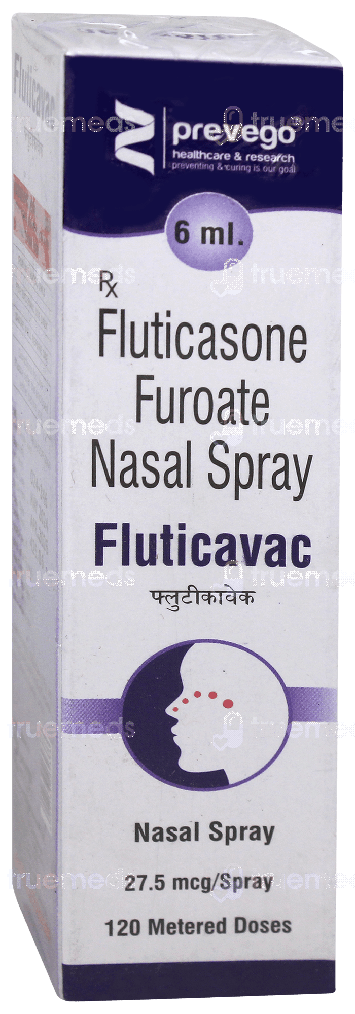 Fluticavac Nasal Spray 6ml - Uses, Side Effects, Dosage, Price | Truemeds