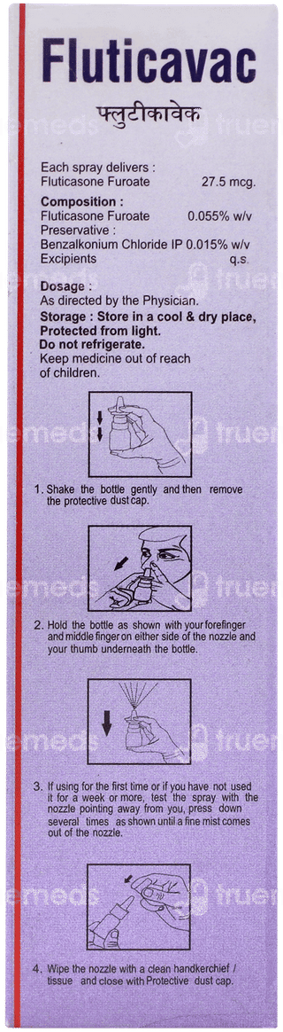 Fluticavac Nasal Spray 6ml