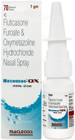 Nazomac Ox Nasal Spray 70mdi