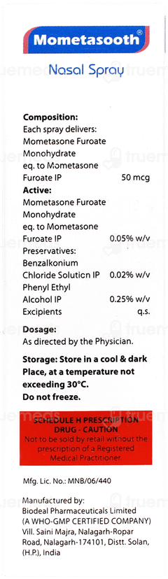 Mometasooth Nasal Spray 10ml