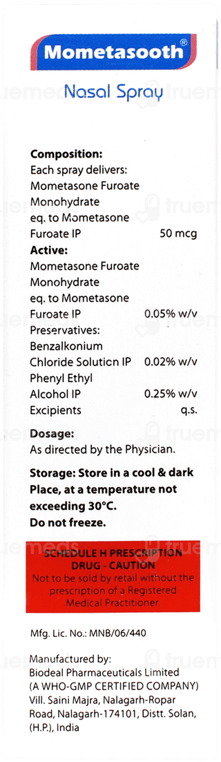 Mometasooth Nasal Spray 10ml