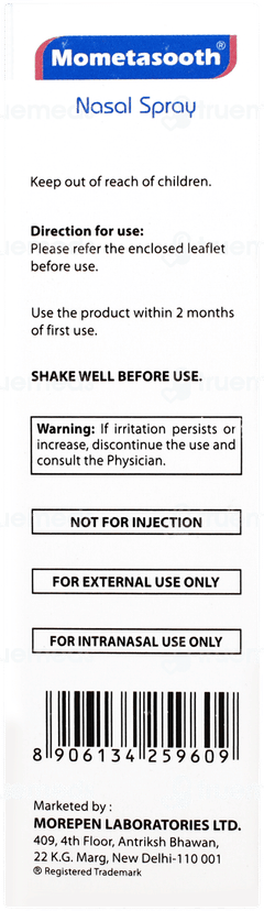 Mometasooth Nasal Spray 10ml