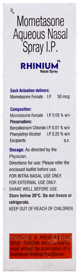 Rhinium Nasal Spray 10Ml