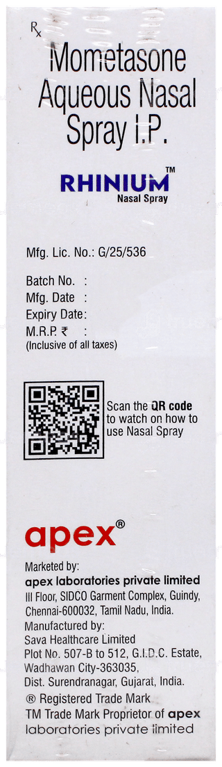 Rhinium Nasal Spray 10Ml