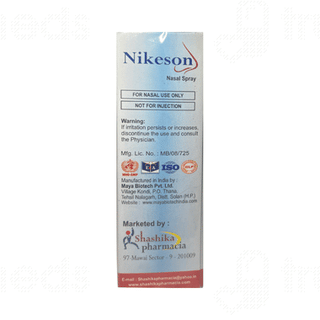 Nikeson Nasal Spray 120mdi