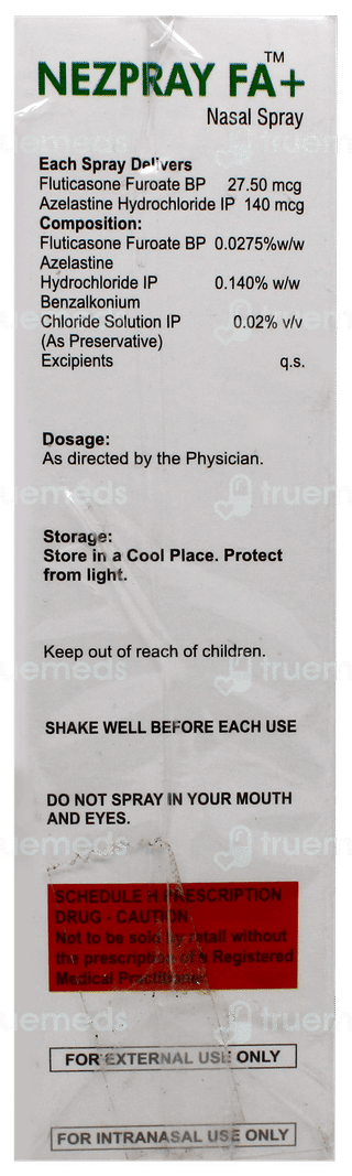 Nezpray Fa+ Nasal Spray 7gm
