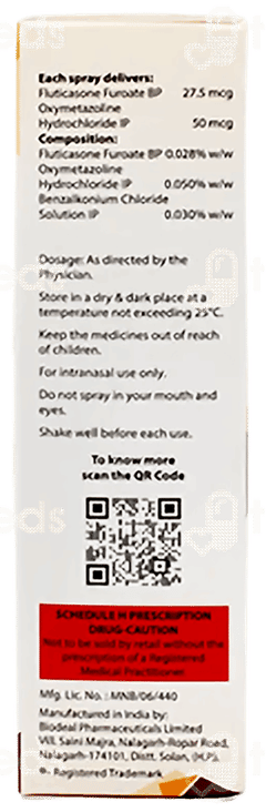 Nezaflo D Nasal Spray 7Gm